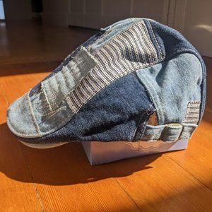 Jamont Kangol-Style Patchwork Driving Cap